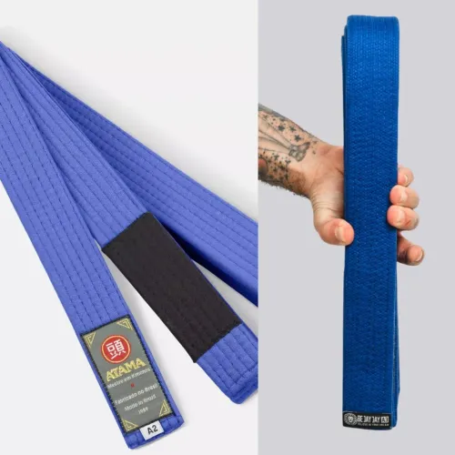 2x Faixa azul Jiu-jitsu bejayjay a3 + Atama a3