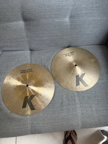Chimbal Zildjian K Series Hi-Hat Dark Custom Hat 14