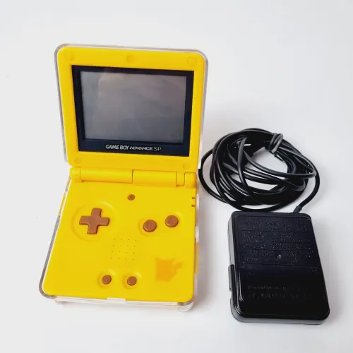 510- CONSOLE GAMEBOY ADVANCE SP EDIÇAO PIKACHU