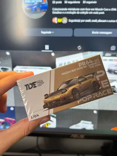 Pop Race - Mazda RX7 - Salão Diecast / Thailand Diecast Expo