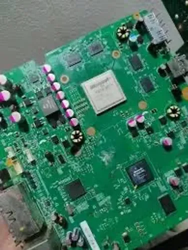 Placa de X-box 360 Liga e Desliga