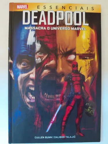 Hq Deadpool massacra o Universo Marvel - Marvel Essentials ( Capa Dura )