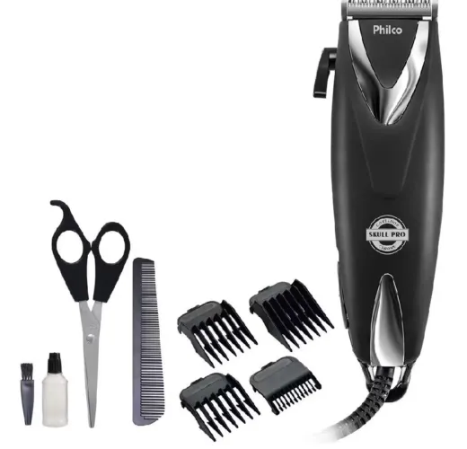 Cortador de Cabelo Philco Skull Pro 9 em 1 - Completo