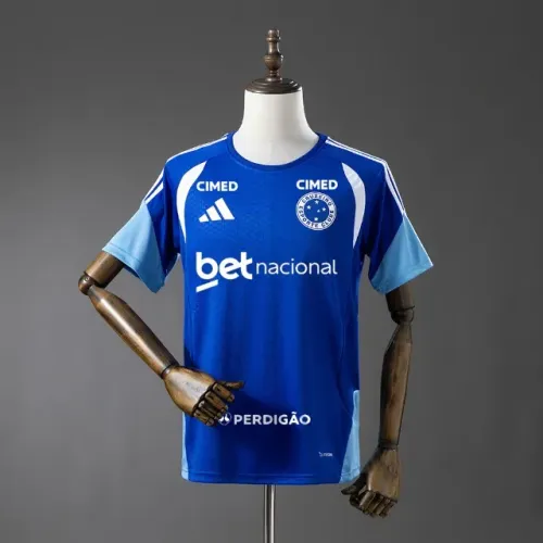 Camisa Cruzeiro Com Patrocínio Treino II 2024