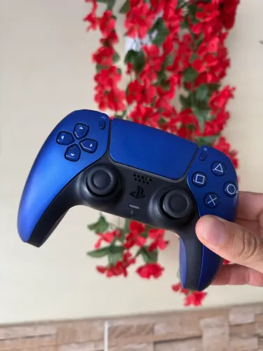 Controle PlayStation 5 Cobalt Blue Seminovo ( aceito cartão / olx pay )