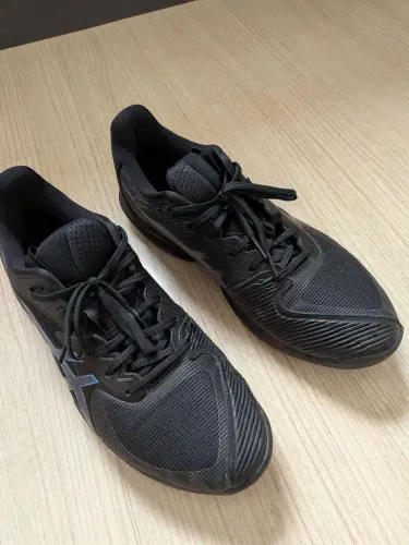 Tênis ASICS Solution Speed FF 3 Preto - em perfeito estado