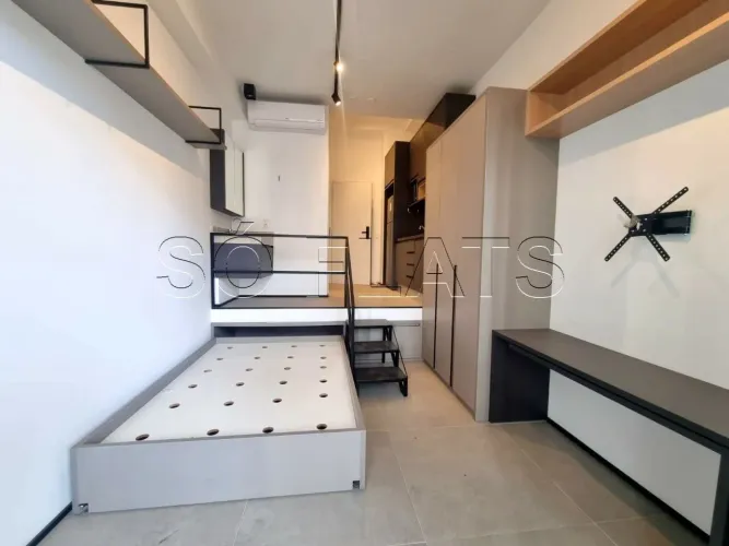 Studio disponível para locação com 25m² e 1 dorm, muito bem localizado ao lado da PUC e Av