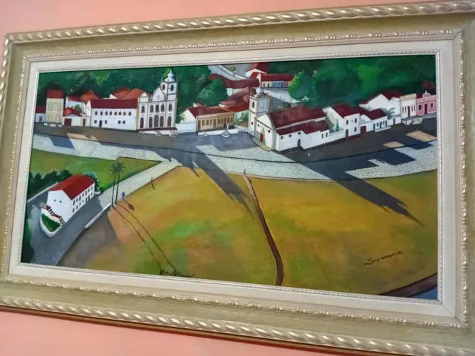 Quadro do pintor Schiaffarino