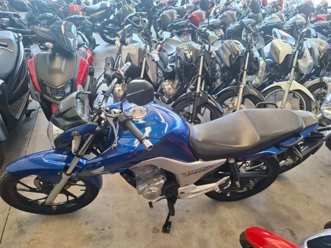 HONDA CG FAN 160 AZUL 2022 Shalon veículos Cariacica