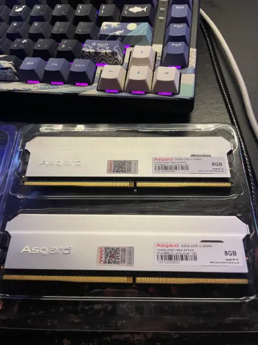 Memórias ram Ddr4 Asgard 2x8 16gb 3200