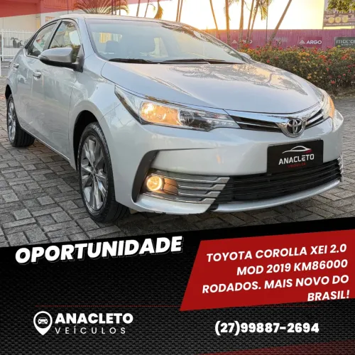 Toyota Corolla XEI 2.0 Flex 16V Aut. 2019