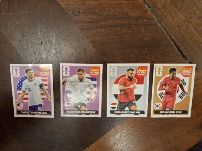 Figurinhas Legend do álbum da Copa 2026
