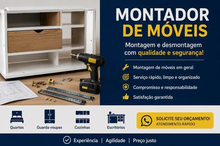 Montador de Móveis | Montagem e Desmontagem