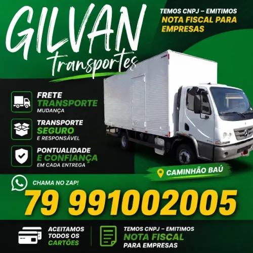 Faço Frete, carreto, mudança e transporte com caminhão baú. Fretes, mudanças e mudanças