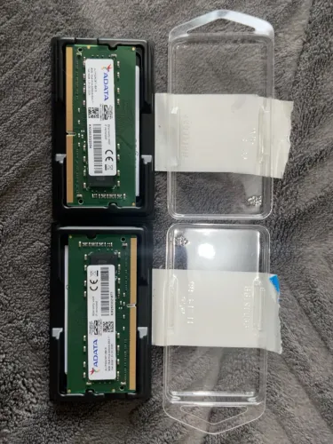Kit Memória RAM ADATA 16GB 2x8GB DDR4 3200MHz Notebook
