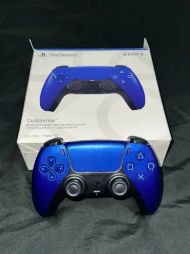 Controle Playstation 5 - Ps5 Cobalt Blue Dualsense