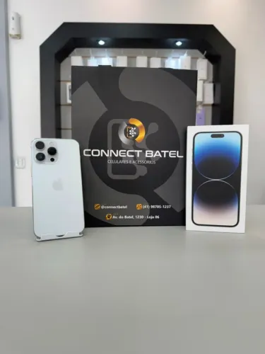 iPhone 14 Pro Max 256gb Branco - Bateria 90% - Aceitamos Seu Usado - 3499,00 Loja Física.
