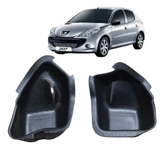 Par Espuma Lanterna Traseira Peugeot 207 Hatch 2011 (usado) Ambos Lados Original