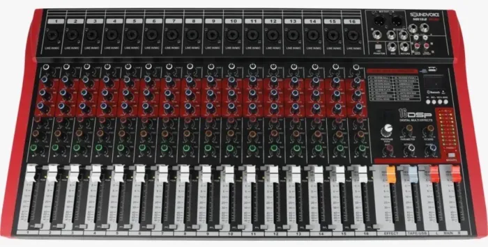 Mesa de som Soudvice MR162 Rubi