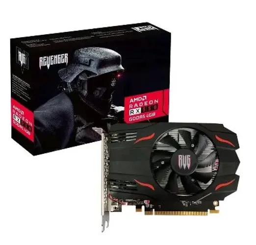 Placa de Vídeo RX 550 4GB - Perfeito Estado (Roda GTA V, Valorant, Free Fire)