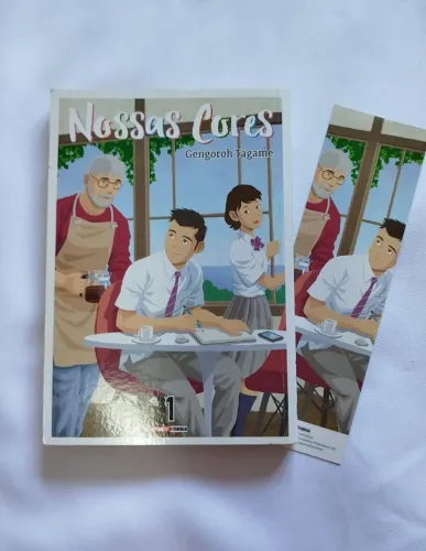 Nossas cores volume 1 mangá 