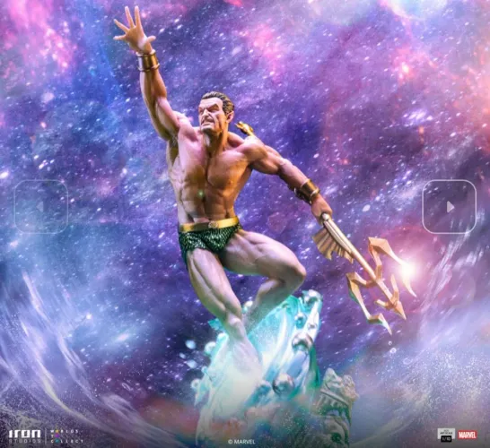 Namor Iron Studios Infinity Gauntlet Diorama