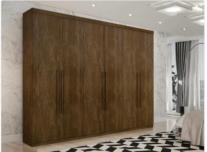Guarda Roupa Magnific 6 Portas com 6 Gavetas