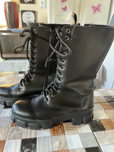 Bota coturno unissex 