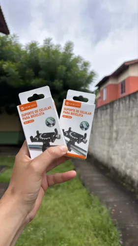 Suporte de Celular para Moto ou Bicicleta de Alumínio