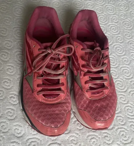 TENIS MIZUNO WAVE INSPIRE 12 FEMININO 35 ROSA