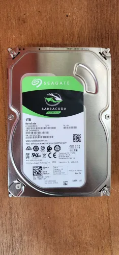 HD Seagate BarraCuda 1TB - Ligado apenas 33 vezes