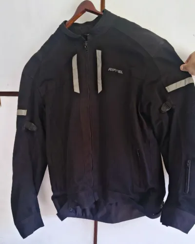 Jaqueta moto Riffel Super ventilada, Tamanho Grande
