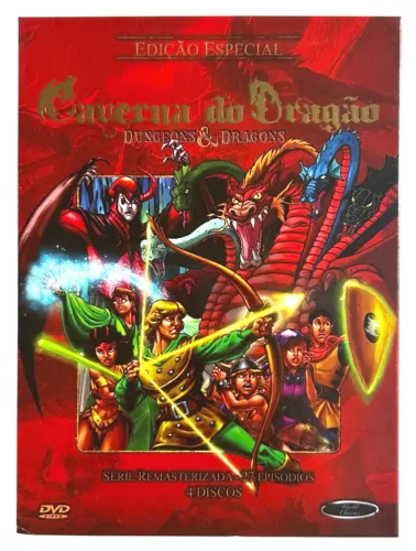 Caverna do Dragão - Dungeons & Dragons (Edição Especial) DVD BOX original