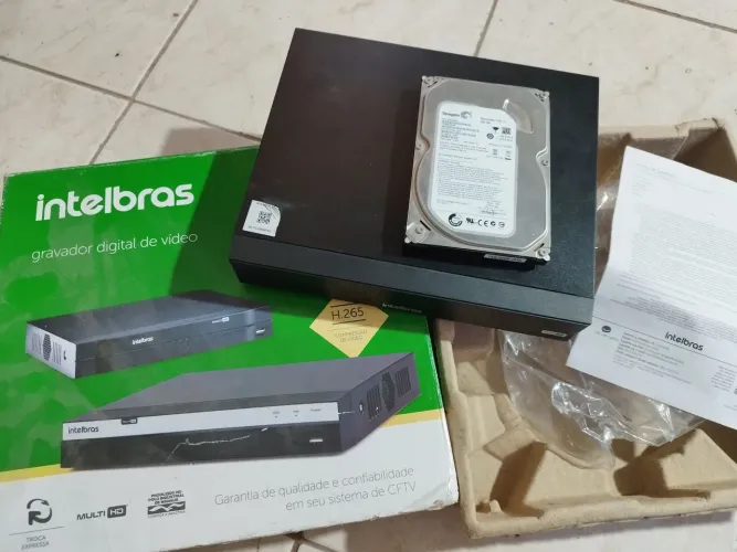 DVR Intelbras 16 canais / HD 500gb