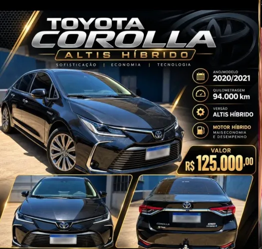 Toyota Corolla Altis Hybrid 1.8 16V Flex Aut. 2021
