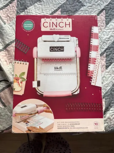 Encadernadora 2x1 The cinch Furo Quadrado
