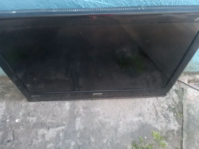 Tv 32" tela queimada