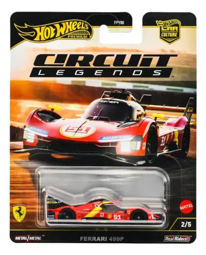Hot Wheel Ferrari 499P - Circuit Legends