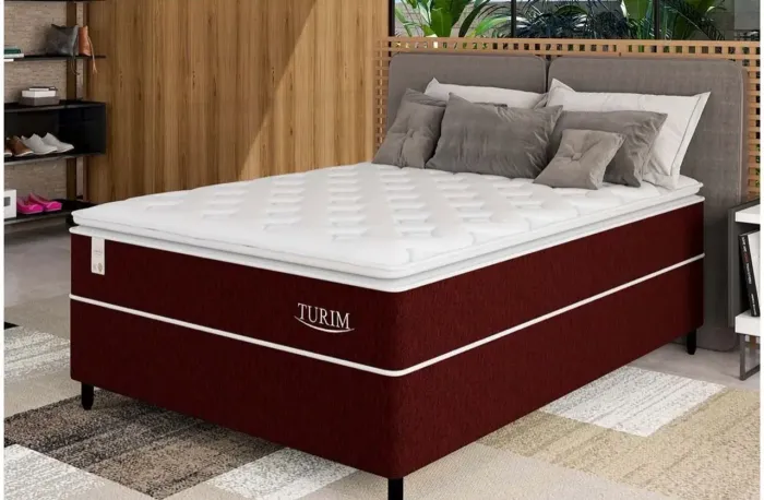 Cama Casal Plumatex Turim