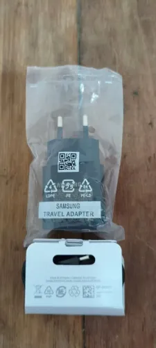 Carregador Samsung USB Tipo C, Galaxy S24, S23, S20, S21, S22 Plus, A54, A34, Z Flip, 25W