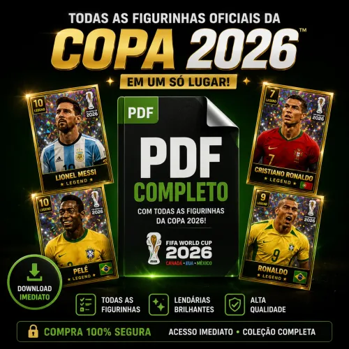FIGURINHAS COPA DO MUNDO 2026