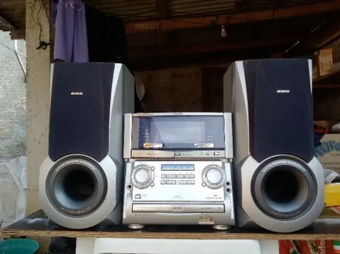 som system aiwa XH-N6 troco p deck d rolo ou outros aparelho d som vintage 