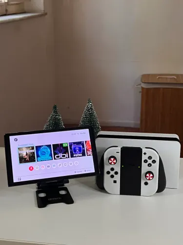 Nintendo Switch Oled Desbloqueado - Impecável !!