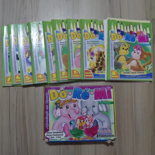 Coleção Do Re Mi - Livros de alfabetização