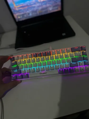 Teclado Gamer Mecânico com RGB muitas variedades