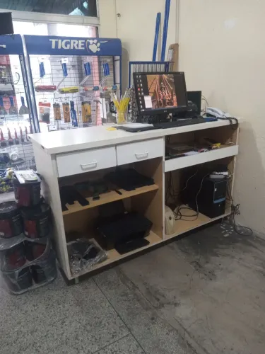 Balcão para loja desapego