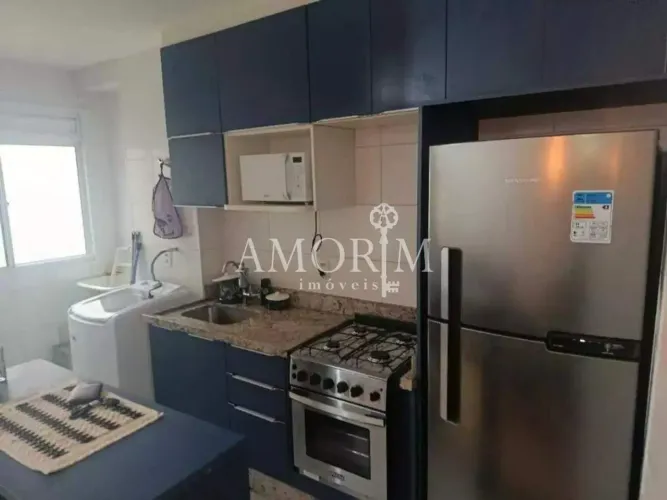 APARTAMENTO MOBILIADO PARA LOCAÇÃO NO PORTAL DOS IPÊS COM 2 QUARTOS E 1 VAGA EM CAJAMAR/SP