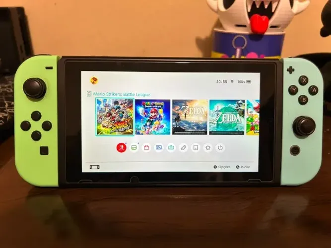 Nintendo Switch V1 + 6 Jogos
