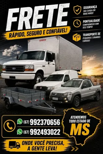 Fretes e mudanças em geral!