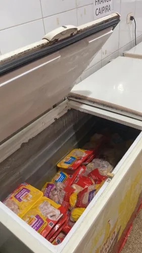 Freezer Horizontal Metal Frio